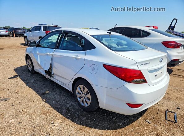 KMHCT4AE8HU251340 2017 HYUNDAI ACCENT White Հետևի ձախ