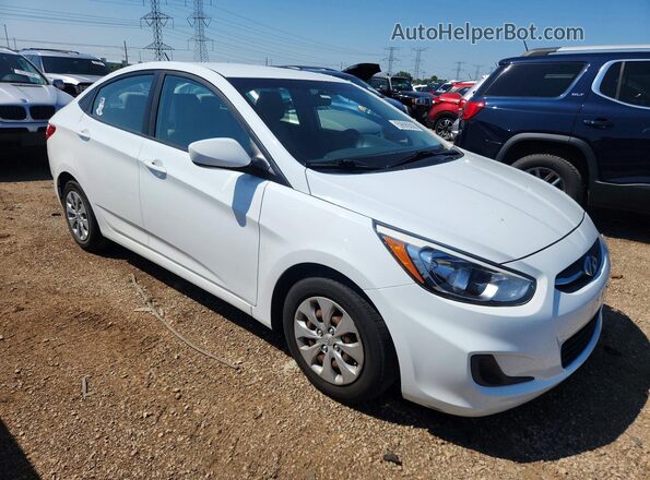 KMHCT4AE8HU251340 2017 HYUNDAI ACCENT White Առջևի աջ