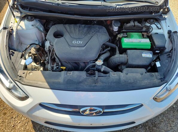 KMHCT4AE8HU251340 2017 HYUNDAI ACCENT White Սալոնի հետևի տեսք
