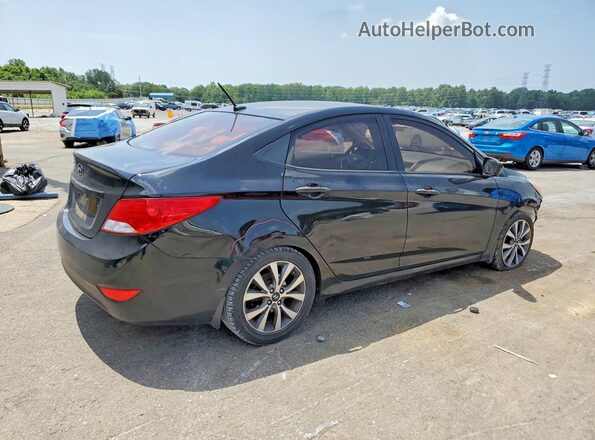 KMHCT4AE8HU280708 2017 HYUNDAI ACCENT Black Rear right
