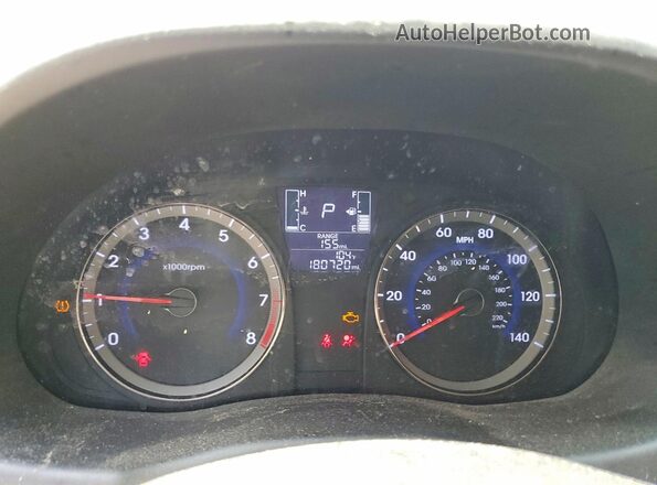 KMHCT4AE8HU280708 2017 HYUNDAI ACCENT Black Instrument cluster view