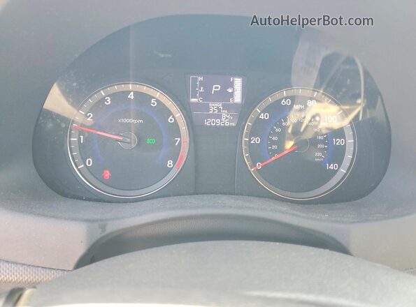 KMHCT4AE8HU288582 2017 HYUNDAI ACCENT Silver ხელსაწყოთა პანელის ხედი