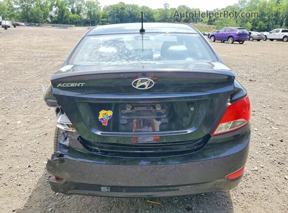 KMHCT4AE8HU372255 2017 HYUNDAI ACCENT Black Հետևի տեսք