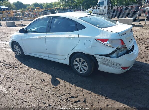 KMHCT4AE9GU009851 2016 HYUNDAI ACCENT Белый Задняя левая четверть