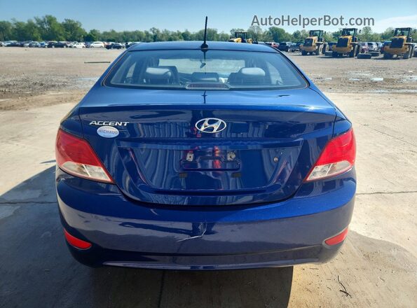 KMHCT4AE9GU014046 2016 HYUNDAI ACCENT Blue Vista trasera
