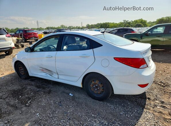 KMHCT4AE9GU039366 2016 HYUNDAI ACCENT White უკანა მარცხენა