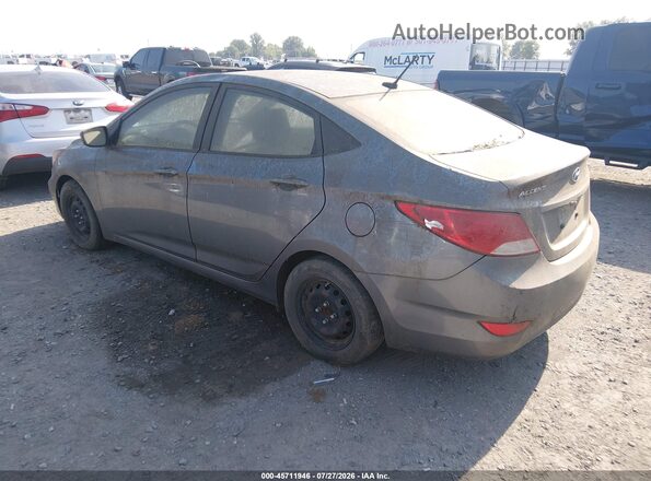 KMHCT4AE9GU041540 2016 HYUNDAI ACCENT Gray Tył lewy