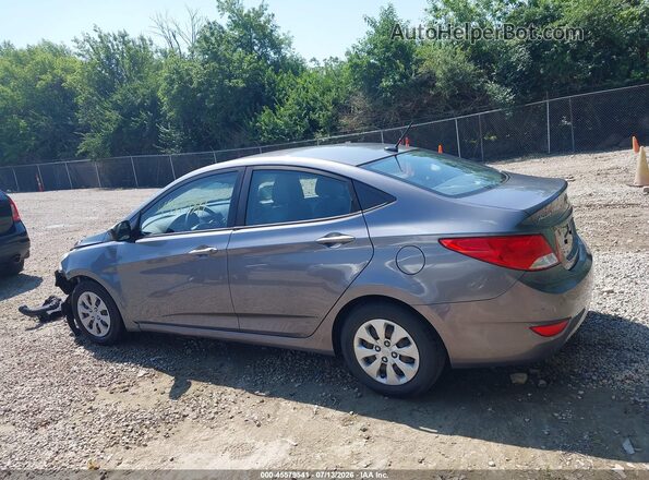 KMHCT4AE9GU107133 2016 HYUNDAI ACCENT Gray 