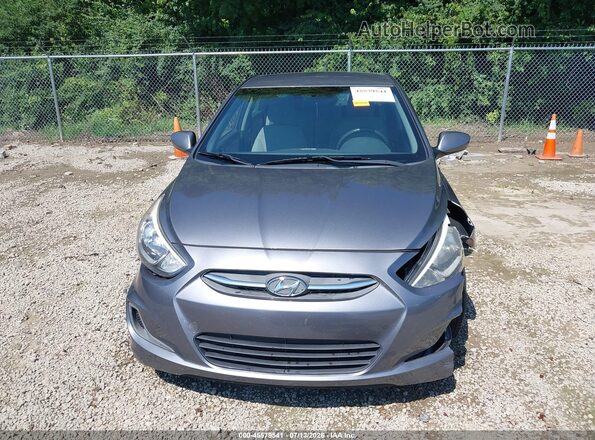KMHCT4AE9GU107133 2016 HYUNDAI ACCENT Gray Սալոնի հետևի տեսք