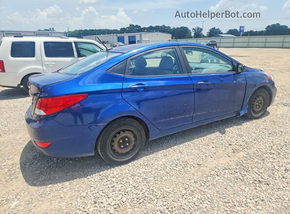 KMHCT4AE9HU169181 2017 HYUNDAI ACCENT Синий Задняя правая четверть