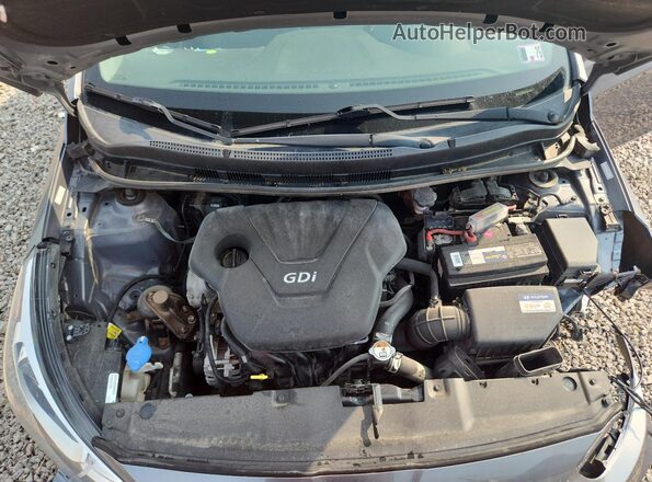 KMHCT4AE9HU202647 2017 HYUNDAI ACCENT Gray Engine compartment view