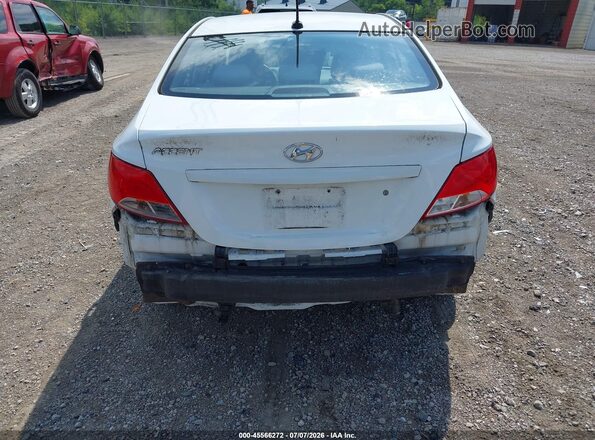 KMHCT4AE9HU248236 2017 HYUNDAI ACCENT White წინა ხედი