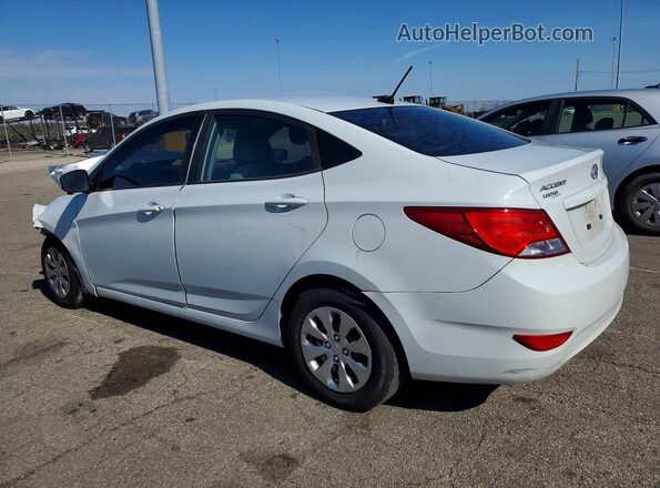 KMHCT4AE9HU363791 2017 HYUNDAI ACCENT Белый Задняя левая четверть