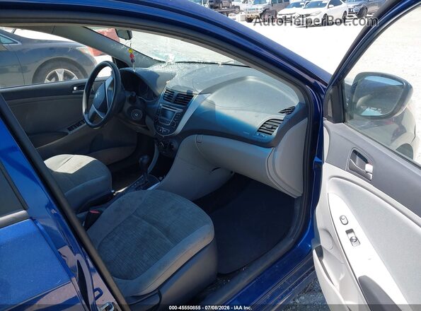 KMHCT4AEXGU012273 2016 HYUNDAI ACCENT Blue Vista interior delantera