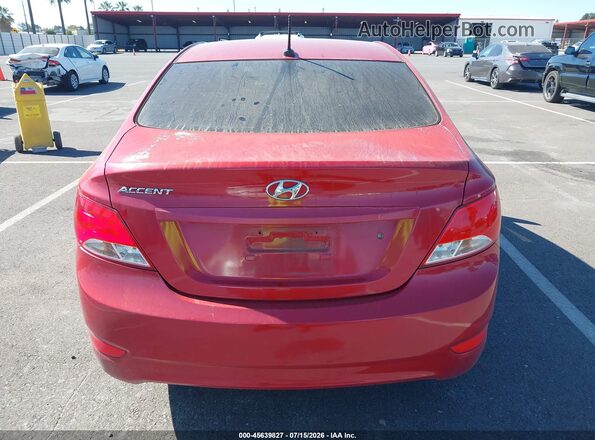 KMHCT4AEXGU112020 2016 HYUNDAI ACCENT Red 