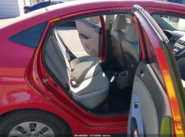 KMHCT4AEXGU112020 2016 HYUNDAI ACCENT Red Вид наклейки з VIN-кодом
