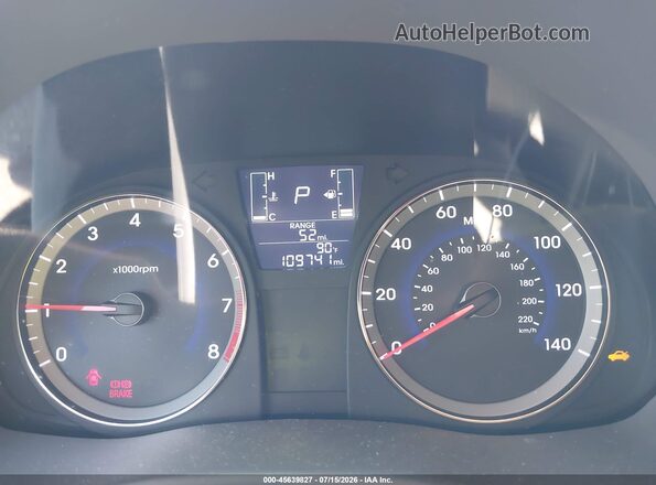 KMHCT4AEXGU112020 2016 HYUNDAI ACCENT Red Вид задніх сидінь
