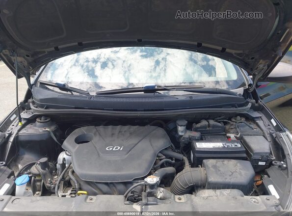 KMHCT4AEXGU994970 2016 HYUNDAI ACCENT Черный Вид сзади