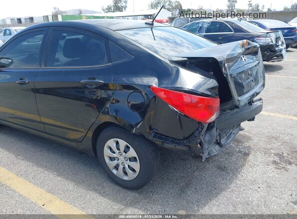 KMHCT4AEXGU994970 2016 HYUNDAI ACCENT Черный Вид задней части салона