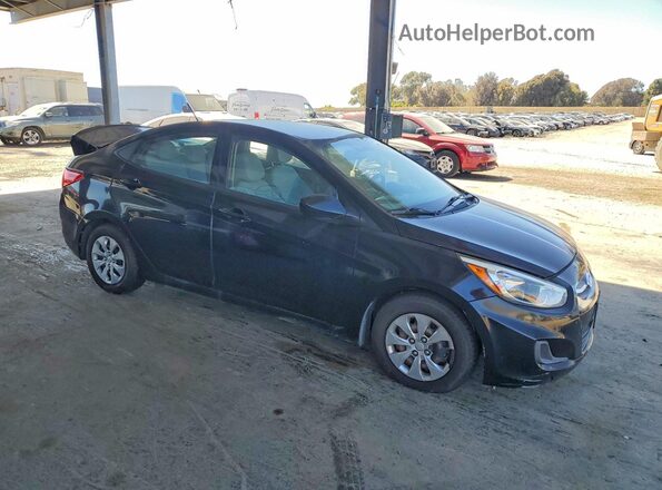 KMHCT4AEXHU170579 2017 HYUNDAI ACCENT Black Առջևի աջ