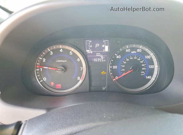 KMHCT4AEXHU170579 2017 HYUNDAI ACCENT Black Սարքավորումների վահանակի տեսք