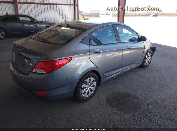 KMHCT4AEXHU180982 2017 HYUNDAI ACCENT Gray Հետևի աջ