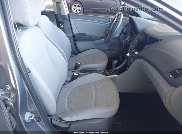 KMHCT4AEXHU180982 2017 HYUNDAI ACCENT Gray Սալոնի դիմացի տեսք