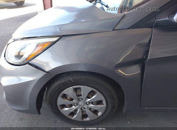 KMHCT4AEXHU180982 2017 HYUNDAI ACCENT Gray Սալոնի 360 աստիճան տեսք
