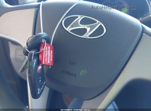 KMHCT4AEXHU180982 2017 HYUNDAI ACCENT Gray Առջևի վահանակի տեսք