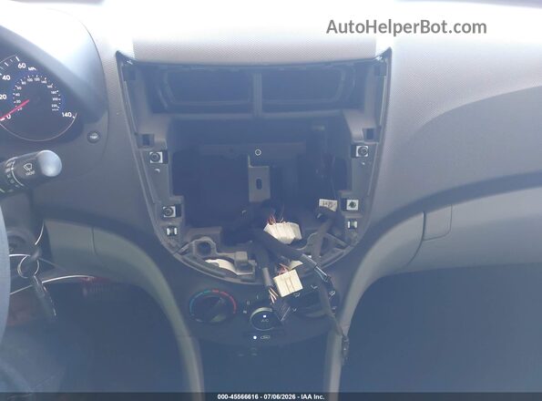 KMHCT4AEXHU180982 2017 HYUNDAI ACCENT Gray Սարքավորումների վահանակի տեսք