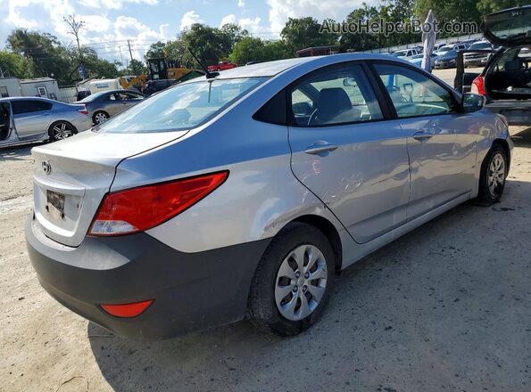 KMHCT4AEXHU243515 2017 HYUNDAI ACCENT Silver Задня права чверть