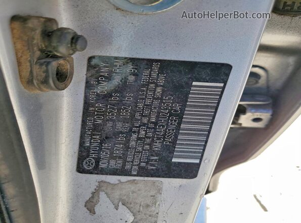 KMHCT4AEXHU243515 2017 HYUNDAI ACCENT Silver Вид підкапотного простору