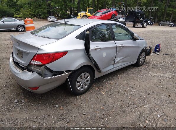 KMHCT4AEXHU252201 2017 HYUNDAI ACCENT Silver Rear right
