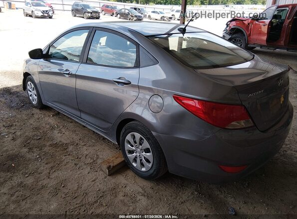 KMHCT4AEXHU264820 2017 HYUNDAI ACCENT Gray Задня ліва чверть