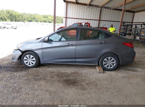KMHCT4AEXHU264820 2017 HYUNDAI ACCENT Gray Панорамний вид салону 360°