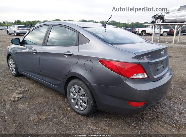 KMHCT4AEXHU282069 2017 HYUNDAI ACCENT Gray უკანა მარცხენა