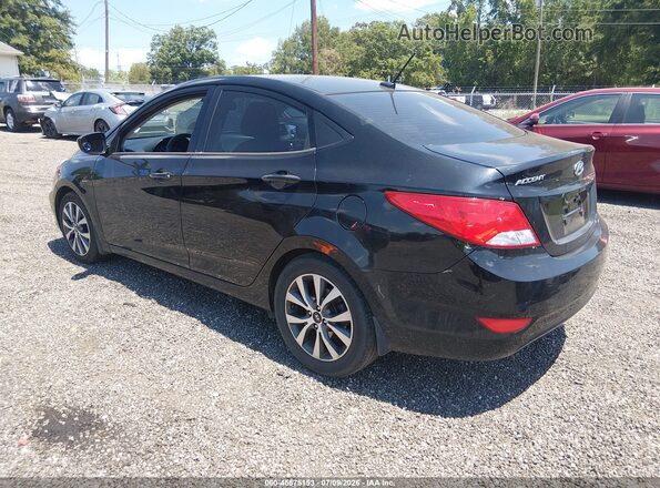 KMHCT4AEXHU373746 2017 HYUNDAI ACCENT Черный Задняя левая четверть