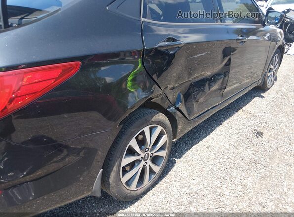 KMHCT4AEXHU373746 2017 HYUNDAI ACCENT Черный Вид спереди