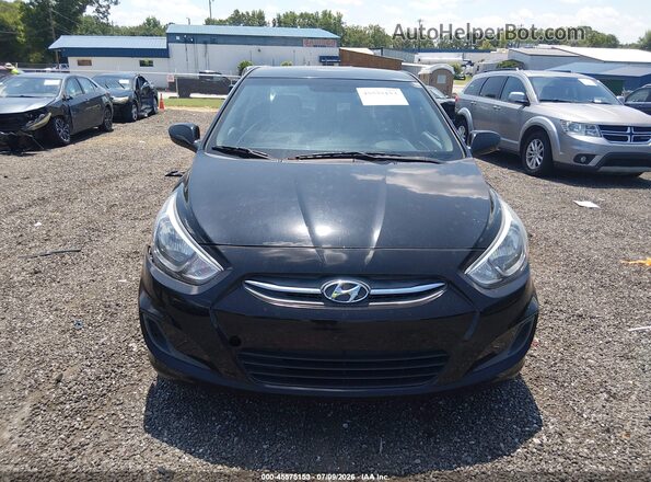 KMHCT4AEXHU373746 2017 HYUNDAI ACCENT Черный Вид щитка приборов