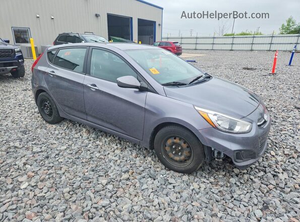 KMHCT5AE0GU247089 2016 HYUNDAI ACCENT Gray Front right