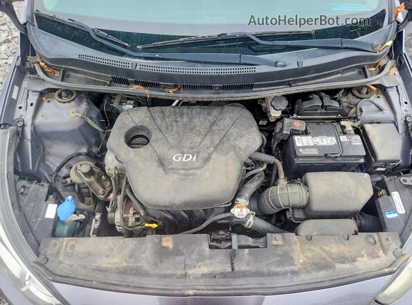 KMHCT5AE0GU247089 2016 HYUNDAI ACCENT Gray Rear interior view