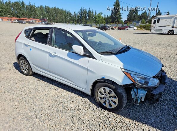 KMHCT5AE0GU256200 2016 HYUNDAI ACCENT White Przód prawy