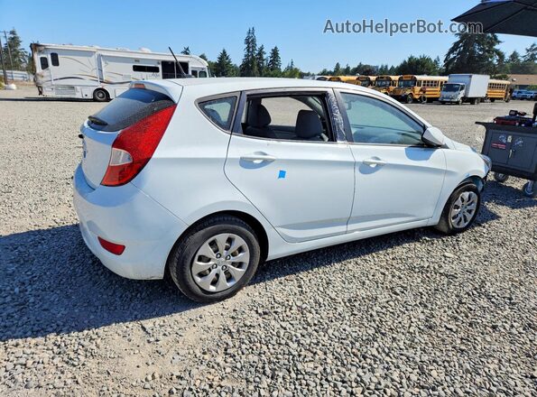 KMHCT5AE0GU256200 2016 HYUNDAI ACCENT White Tył prawy