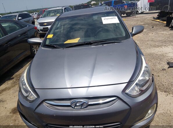 KMHCT5AE0HU301296 2017 HYUNDAI ACCENT Серый Вид щитка приборов