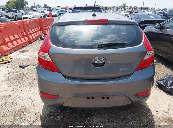 KMHCT5AE0HU301296 2017 HYUNDAI ACCENT Серый 