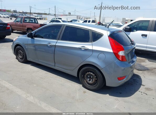 KMHCT5AE0HU359392 2017 HYUNDAI ACCENT Blue Trasero izquierdo