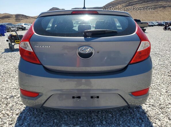 KMHCT5AE1GU281350 2016 HYUNDAI ACCENT Gray უკანა ხედი