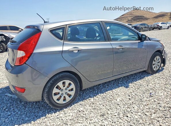 KMHCT5AE1GU281350 2016 HYUNDAI ACCENT Gray უკანა მარჯვენა