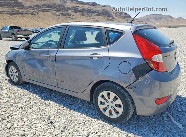 KMHCT5AE1GU281350 2016 HYUNDAI ACCENT Gray უკანა მარცხენა