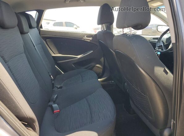 KMHCT5AE1GU281350 2016 HYUNDAI ACCENT Gray უკანა სავარძლების ხედი